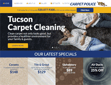 Tablet Screenshot of carpetpolice.com